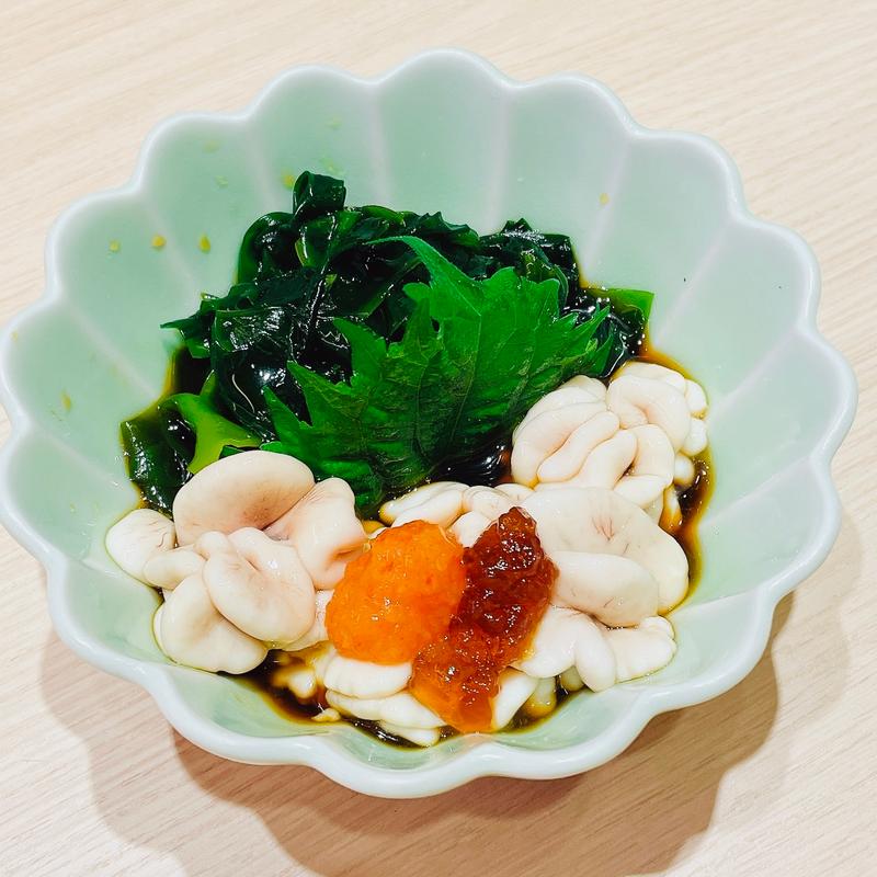 白子ポン酢(すし松 エキア プレミエ 和光市駅店)