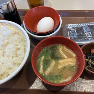 玉かけご飯(すき家 東海店 )
