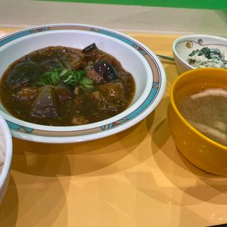 麻婆茄子定食(Madinat Al Qusais Supermarket)