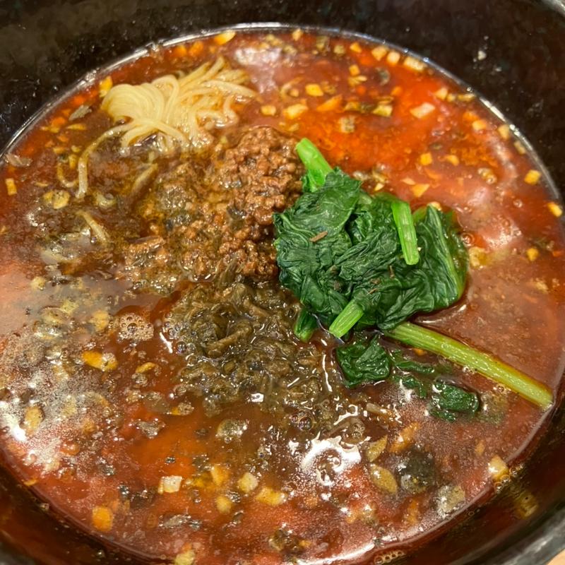 黒ゴマ汁有り坦々麺(想吃担担面 エスカ店)