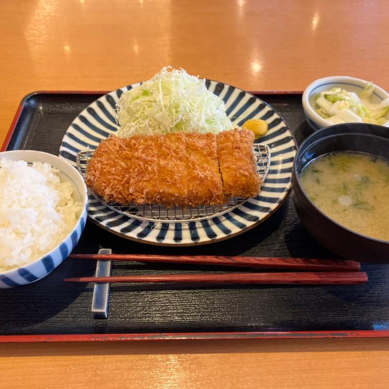 ランチヒレカツ定食(とんかつ田 一之江店)