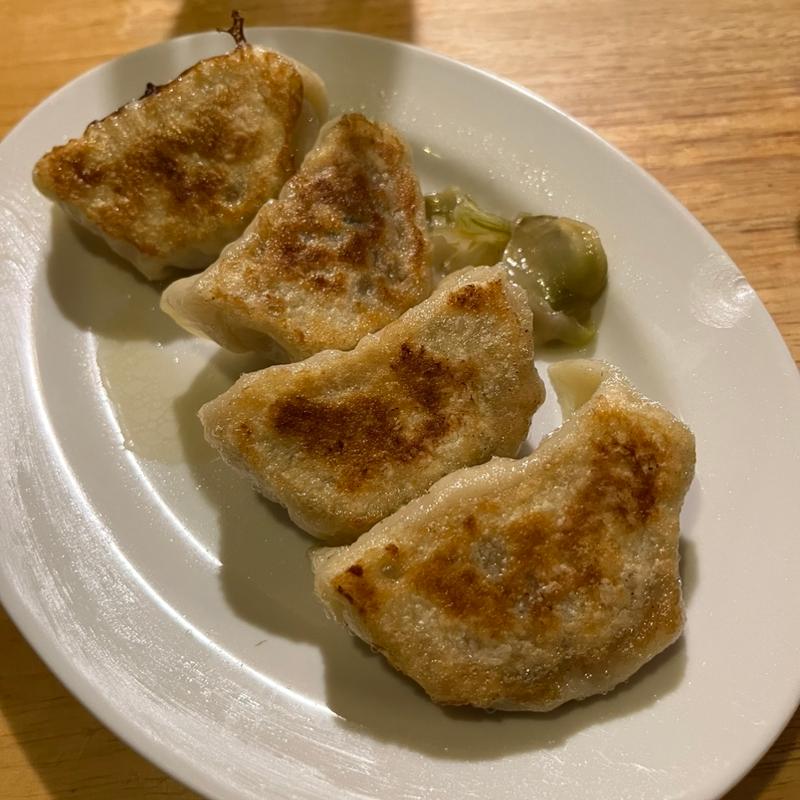 手打ち餃子3個(餃子のニューヨーク 立川店)