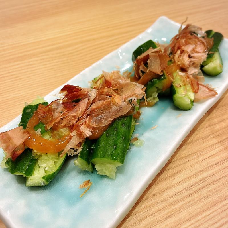 梅たたきキュウリ(寿司活 ＧＥＭＳ中目黒店)