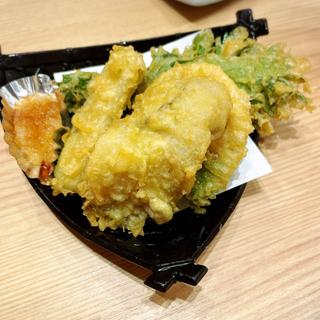 牡蠣と野菜の天ぷら(寿司活 ＧＥＭＳ中目黒店)