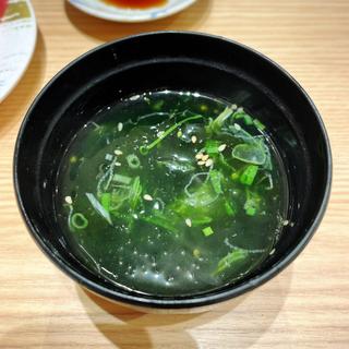海苔すまし汁(寿司活 ＧＥＭＳ中目黒店)