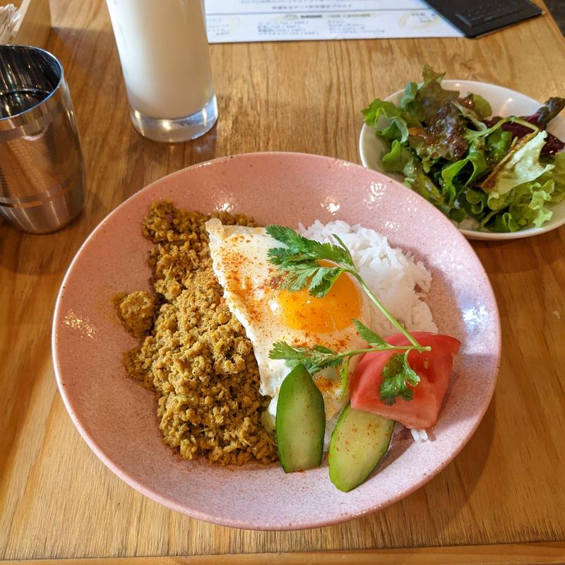 タイ風 豚挽肉のセミドライカレー(TRUNK CAFE （トランク カフェ）)