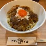 どて焼きまぜそば(ガモウスマイル)