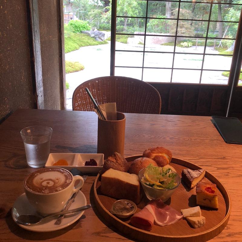 プレートセット(竹)(パンとエスプレッソと嵐山庭園『エスプレッソと』)