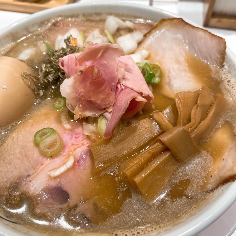 濃口特製煮干そば(中華そば ひらこ屋 東京ラーメンストリート店)