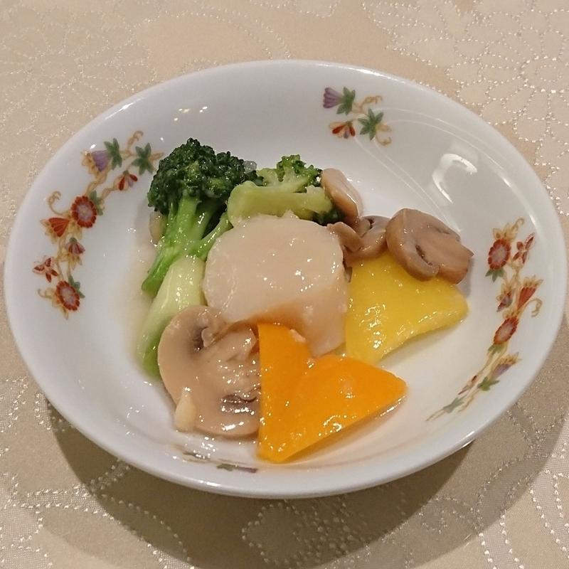 ほたて貝柱とブロッコリーの炒め(菜香新館)
