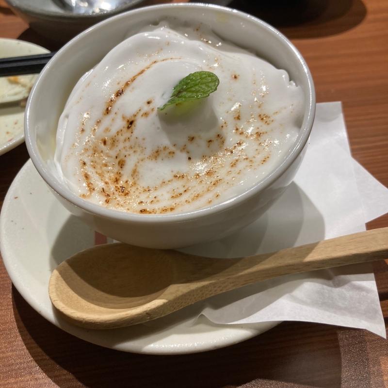 ふんわり雪どけかまくらプリン(ミライザカ 本町店)