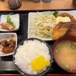 アジフライ定食