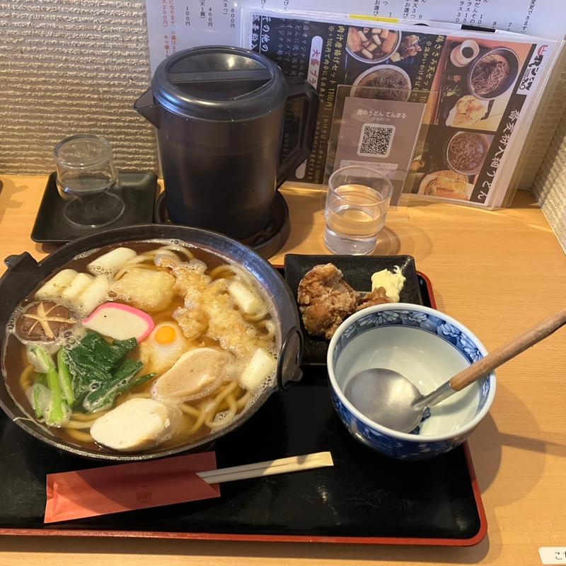 鍋焼きうどん　大(我のうどん てんまる)