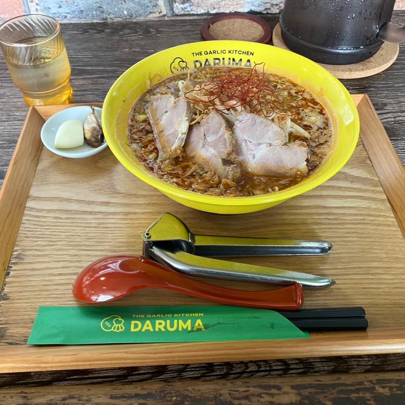 ウルトラギガーリックチャーシュー麺(にんにく専門 だるま食堂)