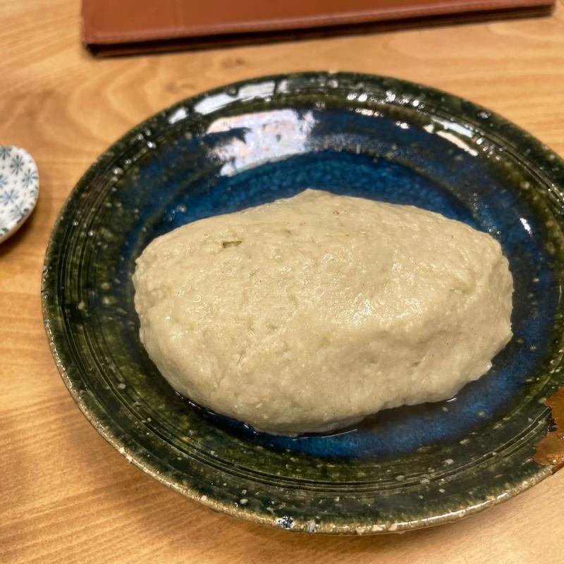 そばがき(蕎麦屋 じん六 )