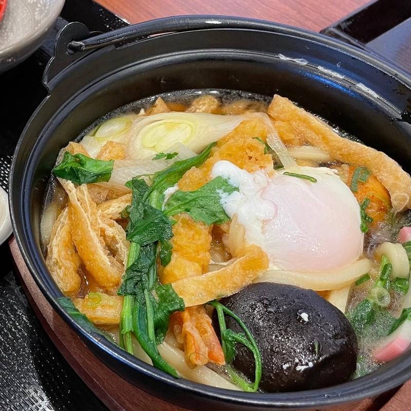 鍋焼きうどん(丸亀製麺広島長束)