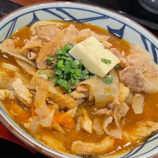 ニラバター豚汁うどん(丸亀製麺アーバス東千田ショッピングモール)