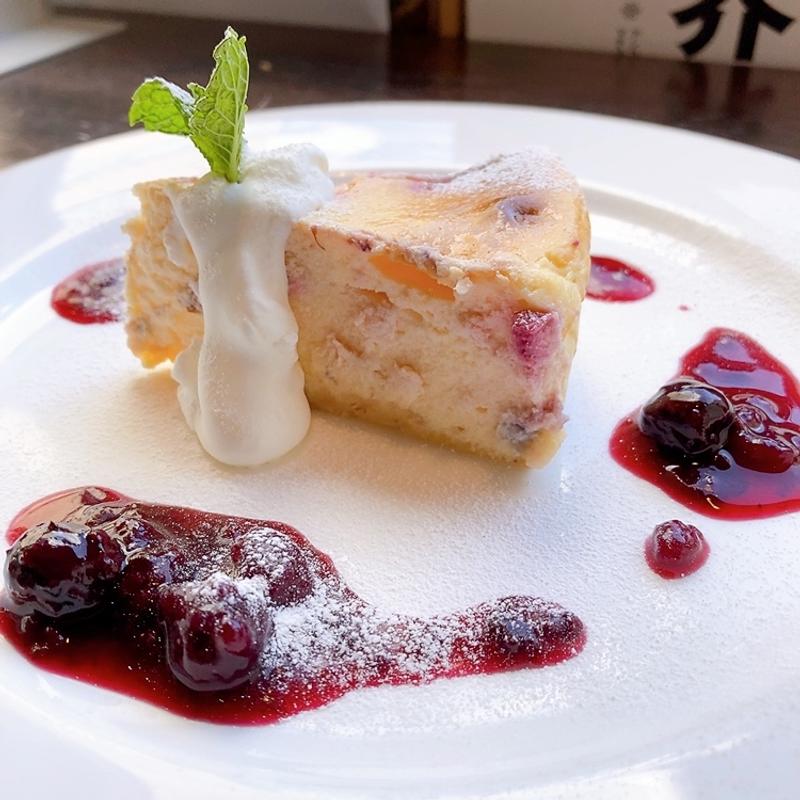 ベリーベリーチーズケーキセット(maltid)