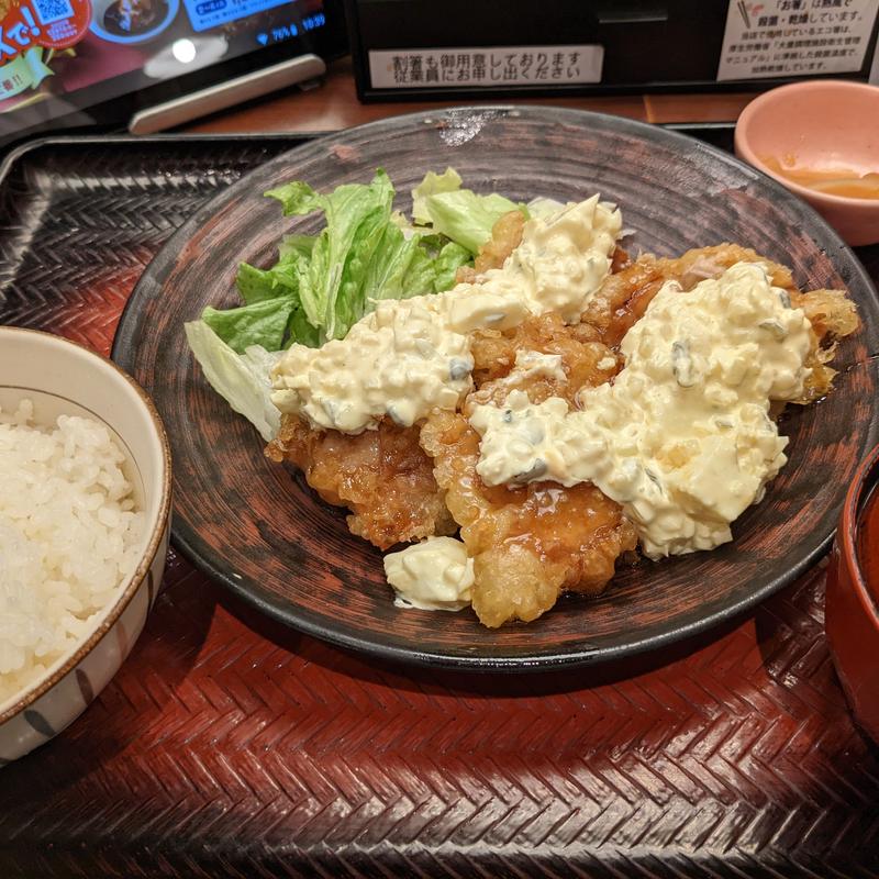 大戸屋風チキン南蛮(大戸屋ごはん処 ゲートシティ大崎店)