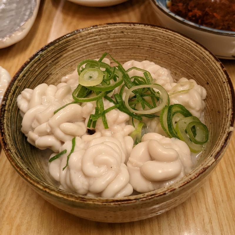 白子ぽん酢(はがくれ )