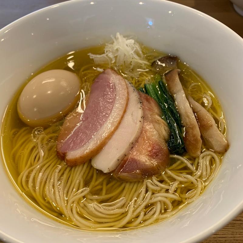 特製芳醇中華そば（塩）(麺屋 龍壽)