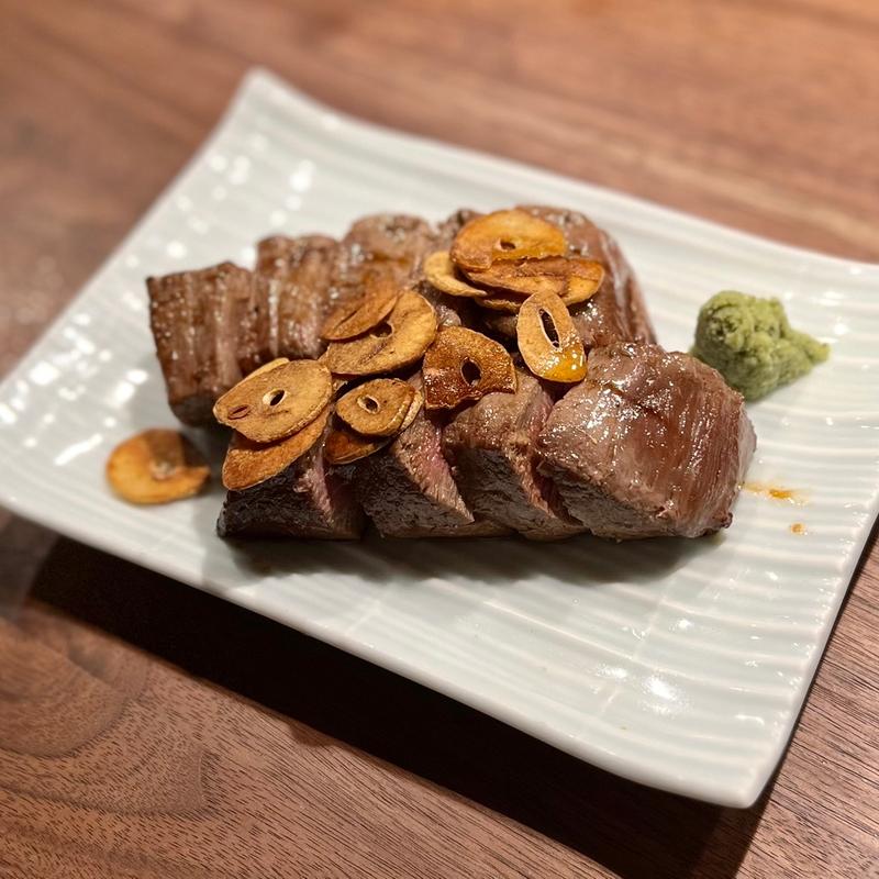 池田町産牛ヒレ(鉄板焼 工藤)