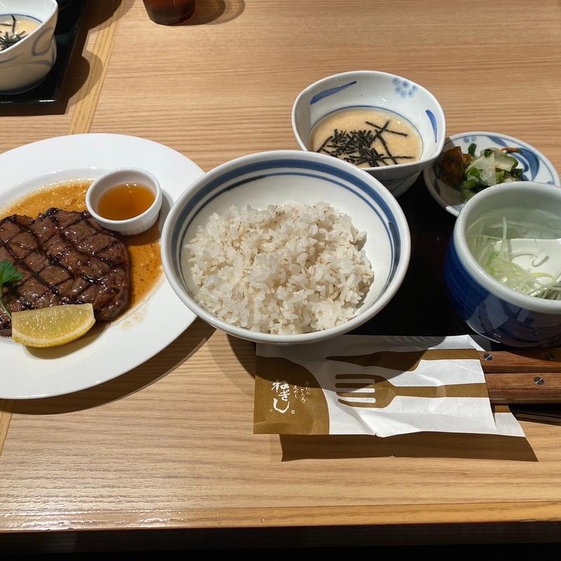 ステーキ(ねぎし 銀座並木通り店)