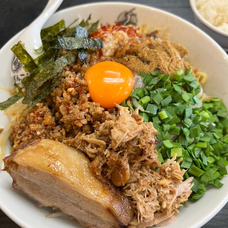 台湾まぜそば 大盛 マシマシ(まるぎん二号)