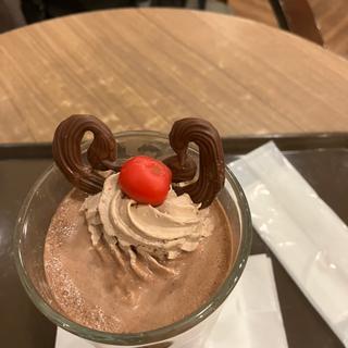 チョコレートトナカイスムージー(サンマルクカフェ 札幌ル・トロワ店)