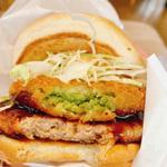 とびきりアボガドコロッケバーガー(モスバーガー筑紫通り店)