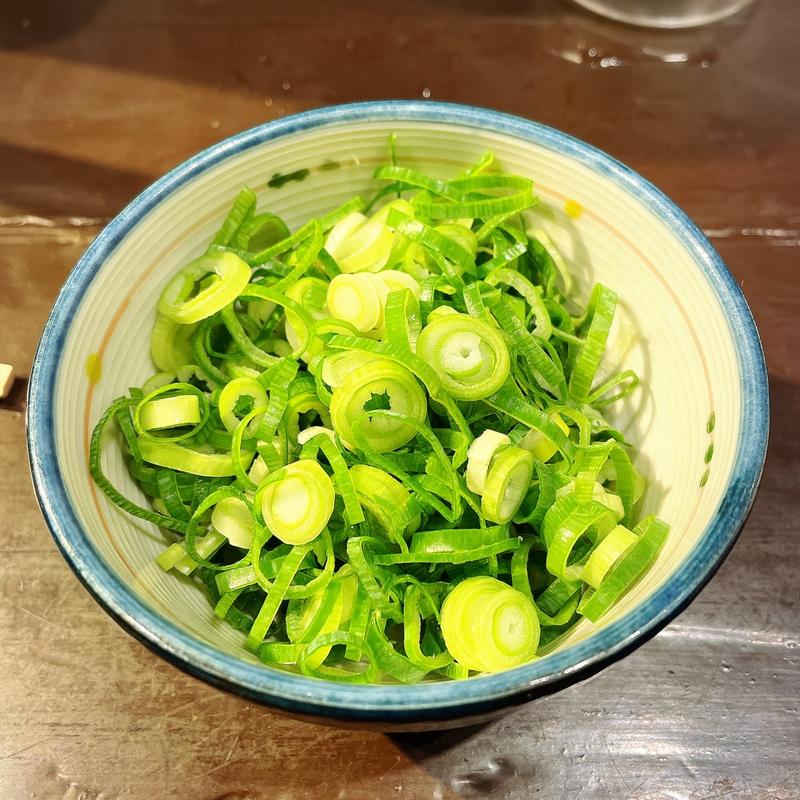 京都 九条青ネギ(麺の坊　砦)