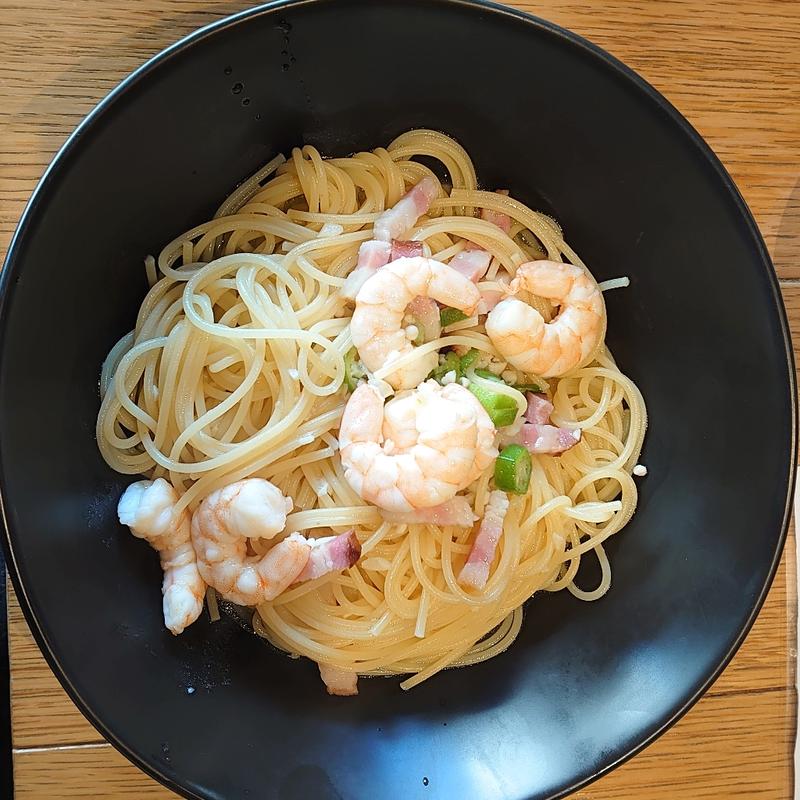 海老とベーコンのペペロンチーノ(CERTO! 阪急大井町ガーデン店 （チェルト！）)