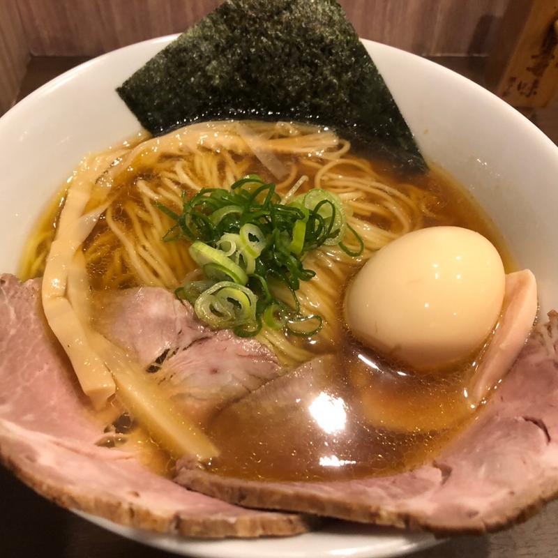 味玉鶏中華そば(麺屋坂本)