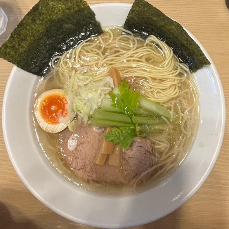 鯛だし塩そば（味玉付）(らーめん ダイニング れんげ （らーめん DINING RENGE）)