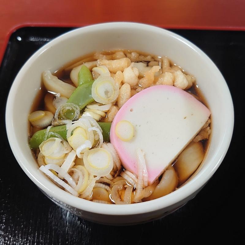 ミニうどん(そこら辺の畑の黒ダイヤ)