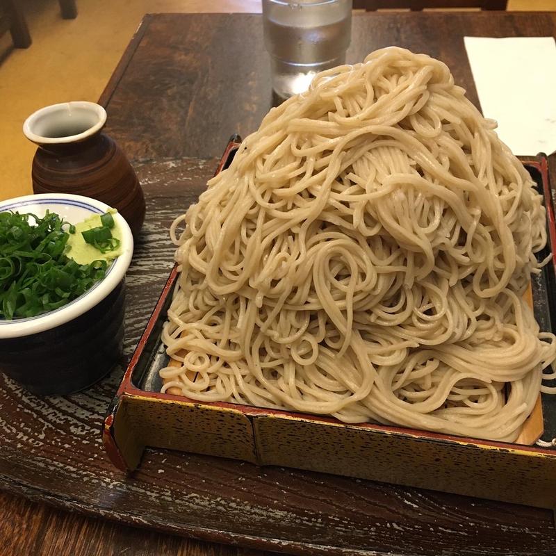 ざる蕎麦大盛り(安田屋)