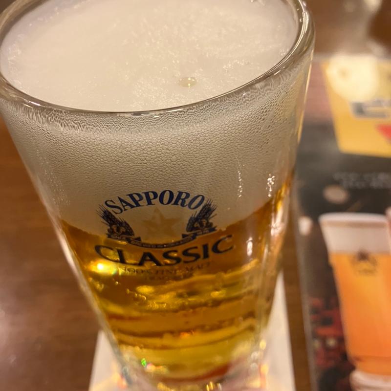 サッポロクラシック(ビヤホールライオン狸小路店)