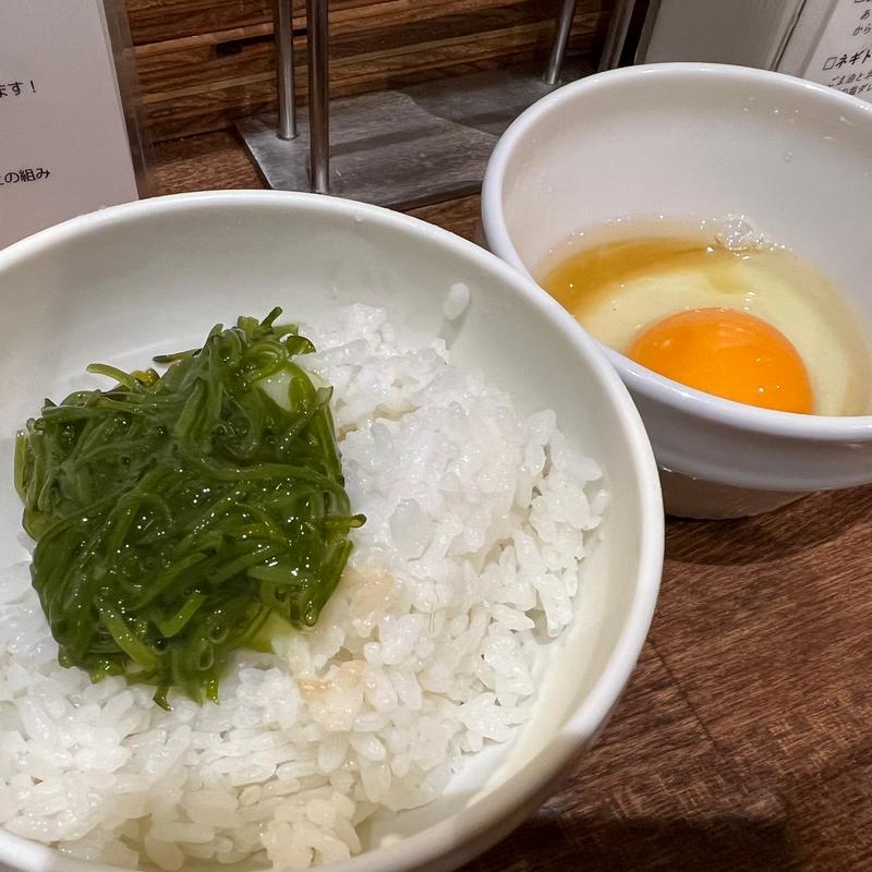 七宝卵ごはん(七宝 麻辣湯 赤坂店 （チーパオ マーラータン）)