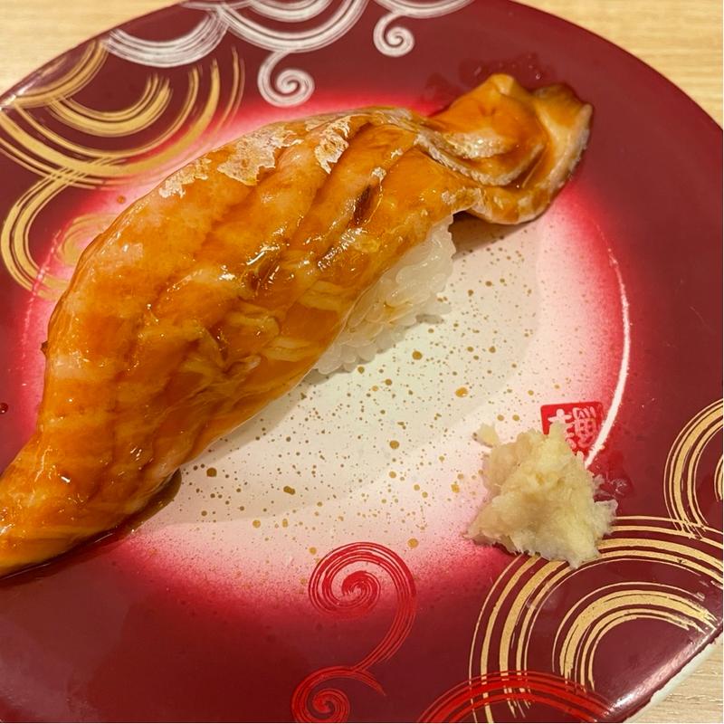 鮭ハラス漬け握り(回転寿し トリトン 東京スカイツリータウン・ソラマチ店)