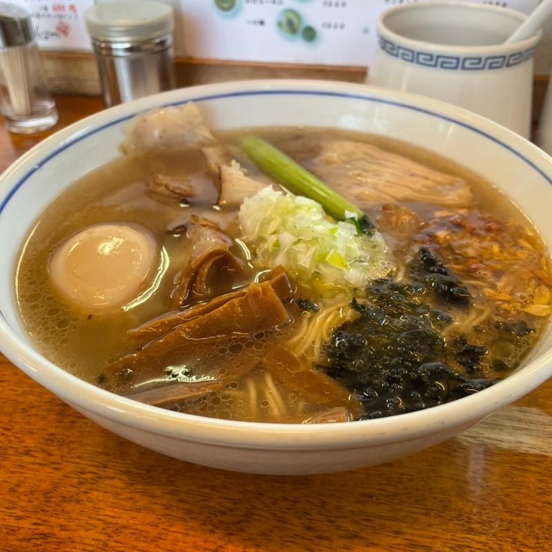 特製豚トロ炙りチャーシュー麺(支那そばや （しなそばや）)