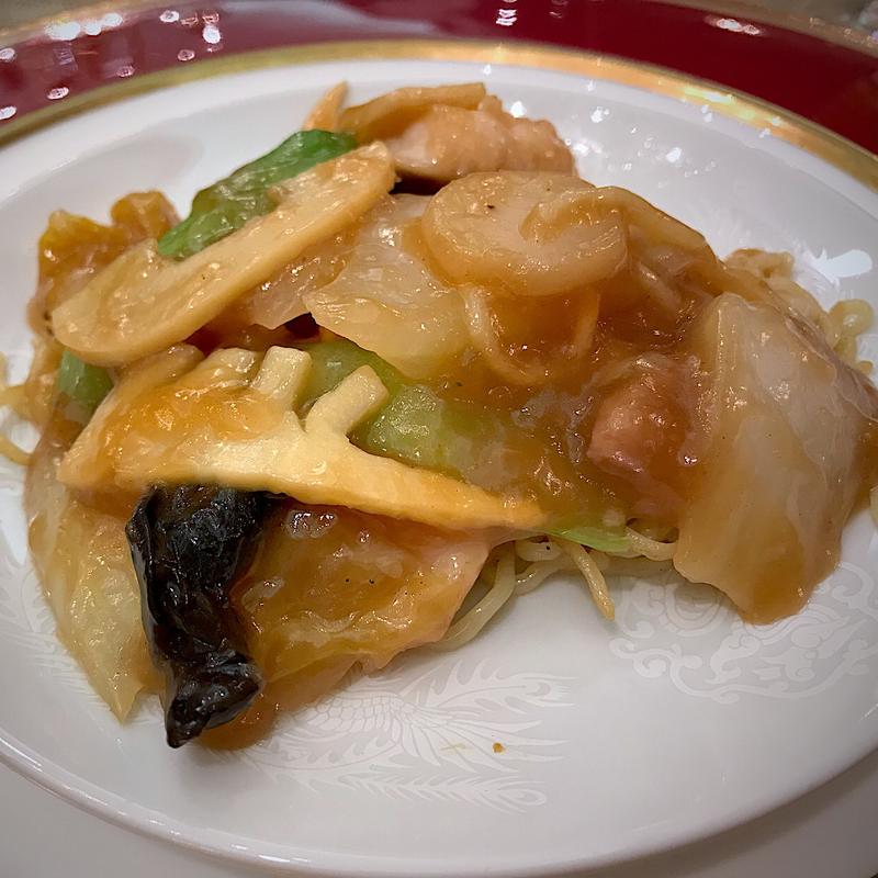 餡掛け焼きそば(江陽グランドホテル )