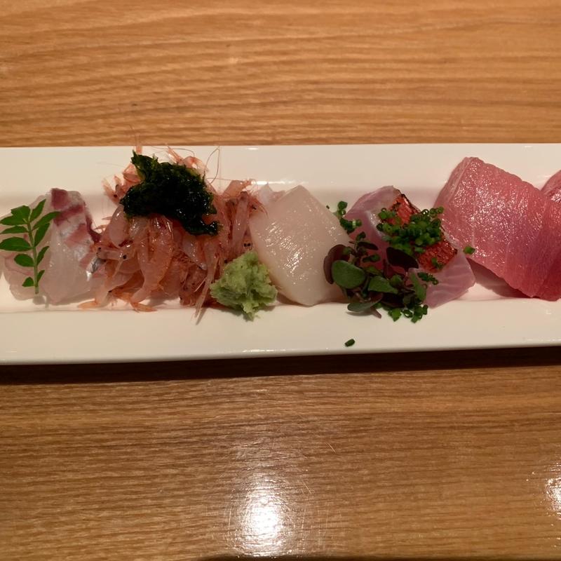 お刺身の盛り合わせ(根津 たけもと)