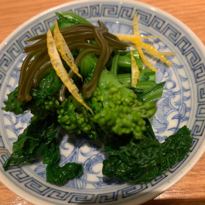 菜の花のおひたし(根津 たけもと)