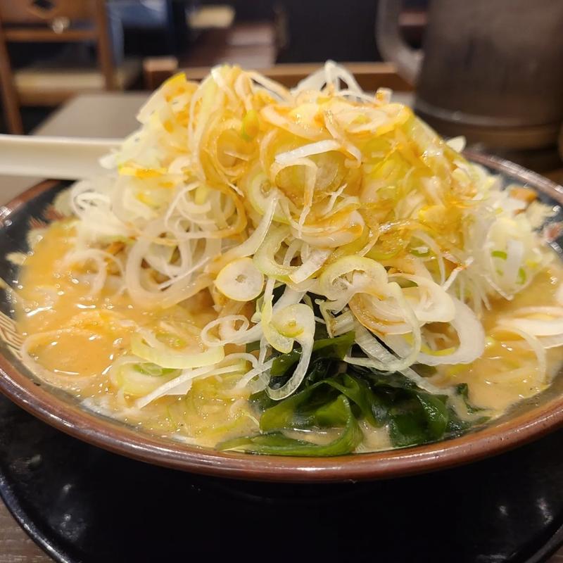 ネギ味噌らーめん(北海道らーめん 熊源)