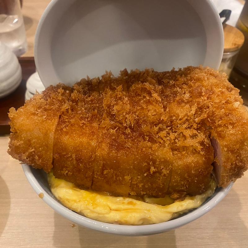 焼カツ丼並(とんかつ丸七 月島店)