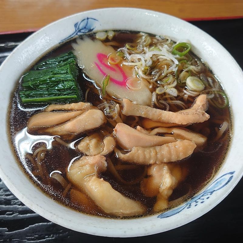 鳥そば(鳥新食堂)