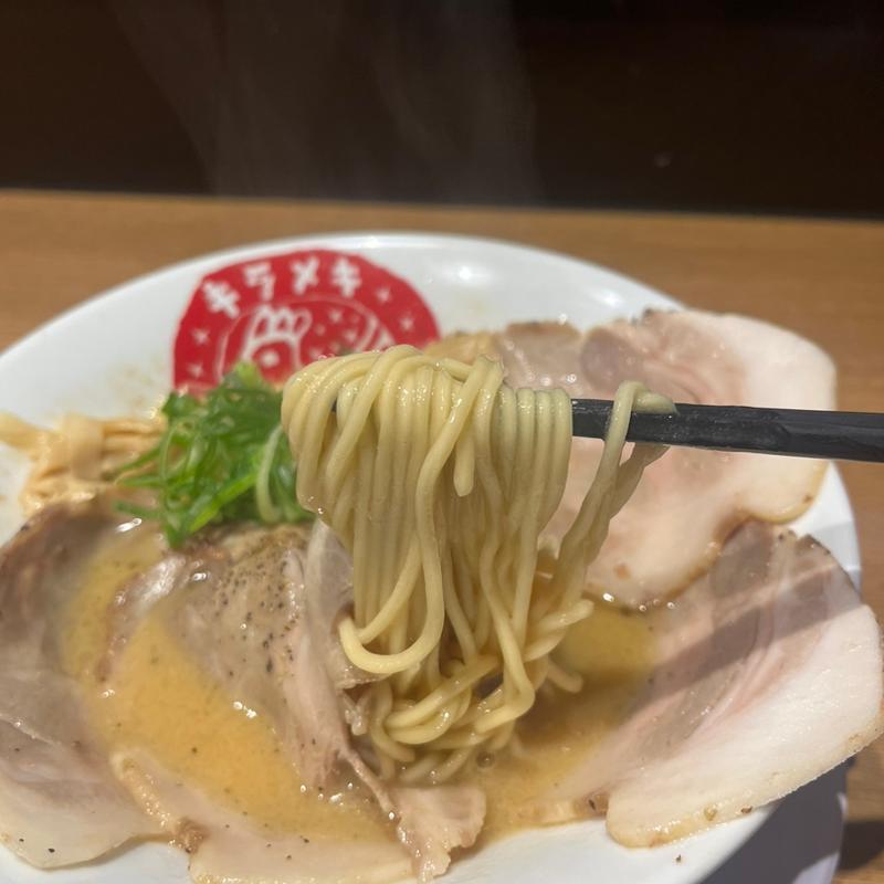 鶏白湯らーめん醤油　肉増し(キラメキノトリ)