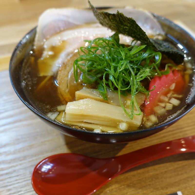 阪流ラーメン（薄口）+厚切りバラチャーシュー(ラーメン 阪流拉麺 Ban Ryu なんば駅)