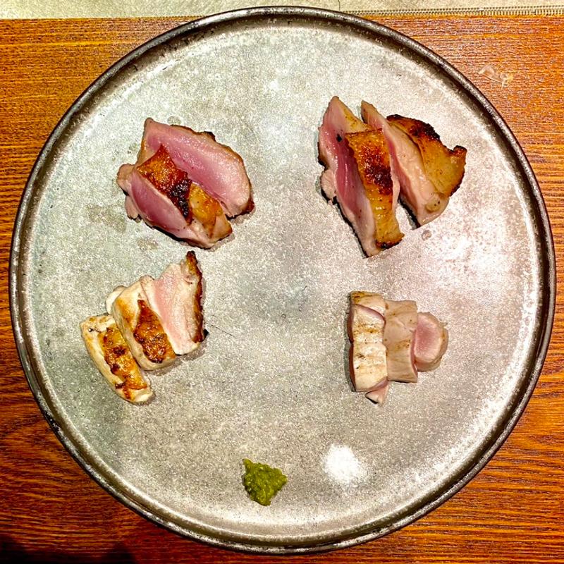 シャポーン鶏タタキ(焼き鳥 うま中)