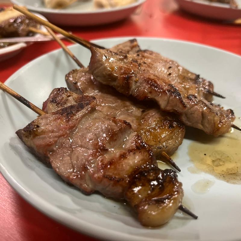 ハラミ、焼肉(豚足のかどや )